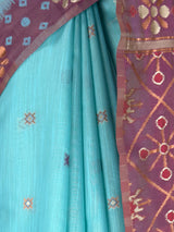 MIMOSA Sapphire Saree Saree — fleets shot full lifestyle