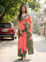 MIMOSA Saree Saree — front view on mannequin