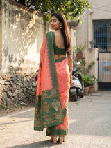 MIMOSA Saree Saree — pose 2 styling detail