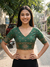 MIMOSA Saree Saree — blouse close-up