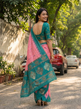 MIMOSA Saree Saree — pose 2 styling detail