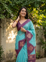 MIMOSA Saree Saree — pose 10 styling detail