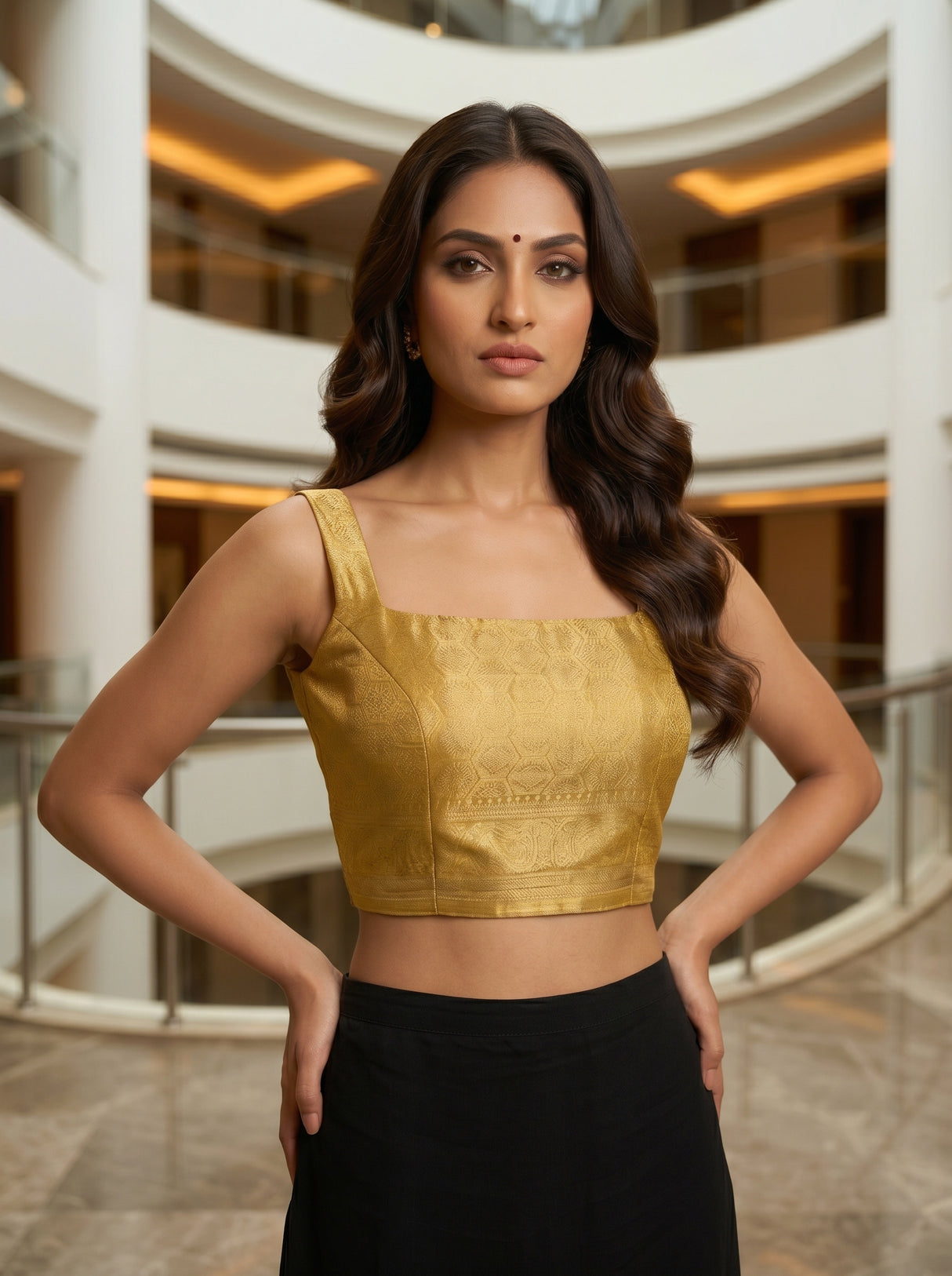MIMOSA Saree Saree — blouse close-up