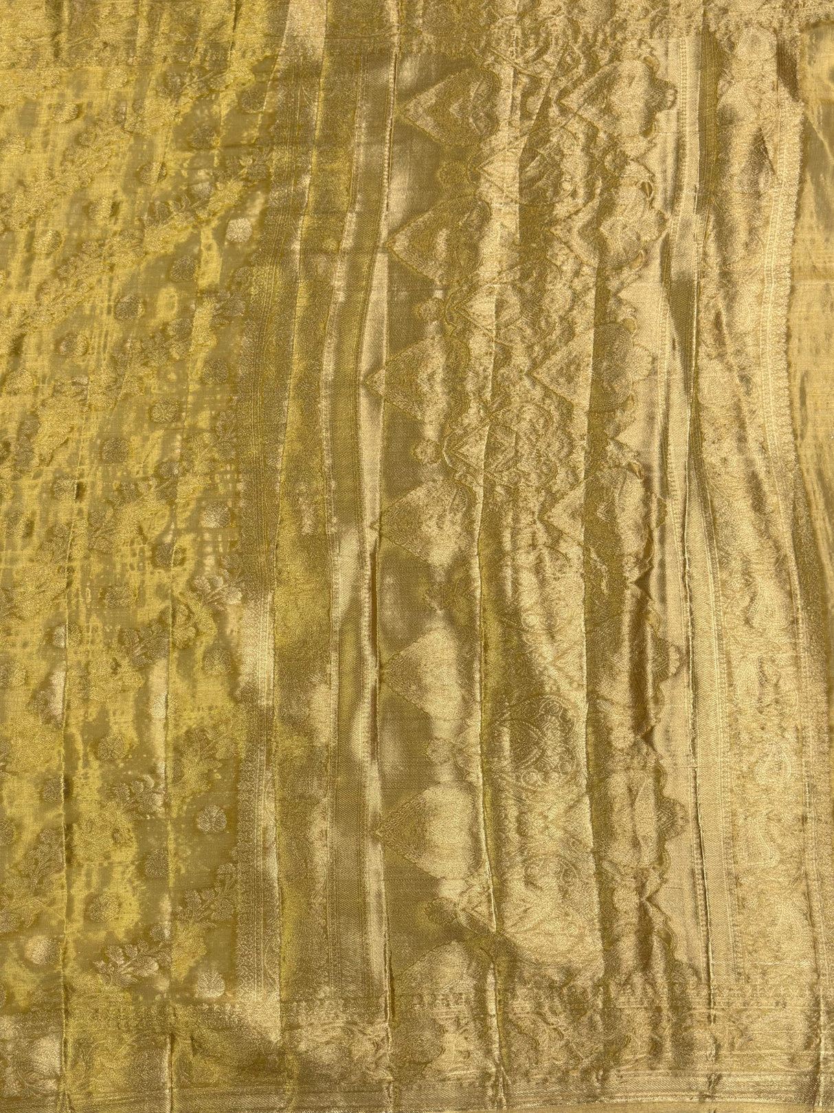 MIMOSA Saree Saree — pallu and zari work detail