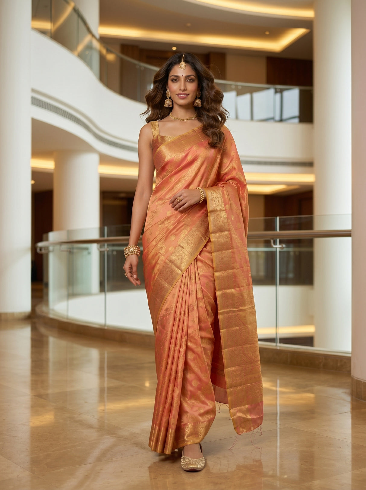 MIMOSA Saree Saree — pose 6 styling detail