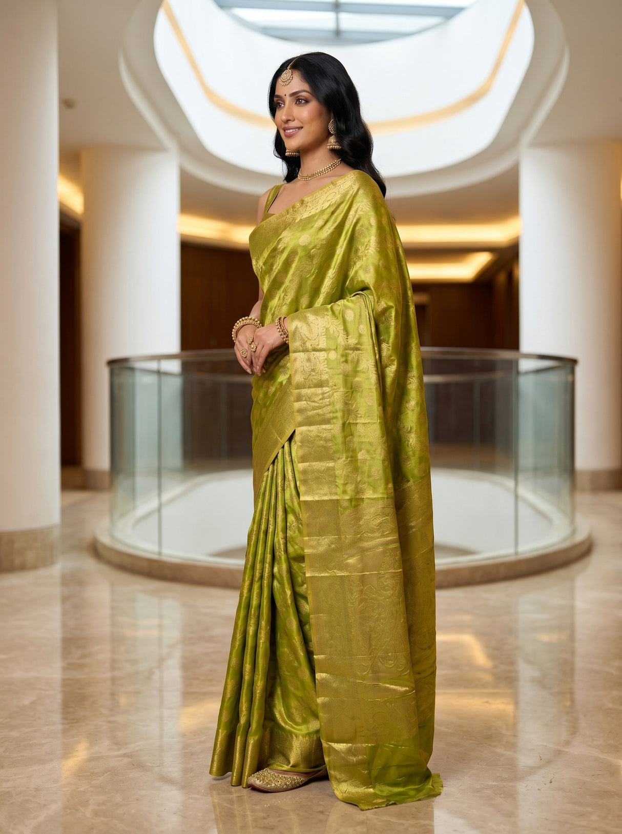 MIMOSA Saree Saree — pose 3 styling detail
