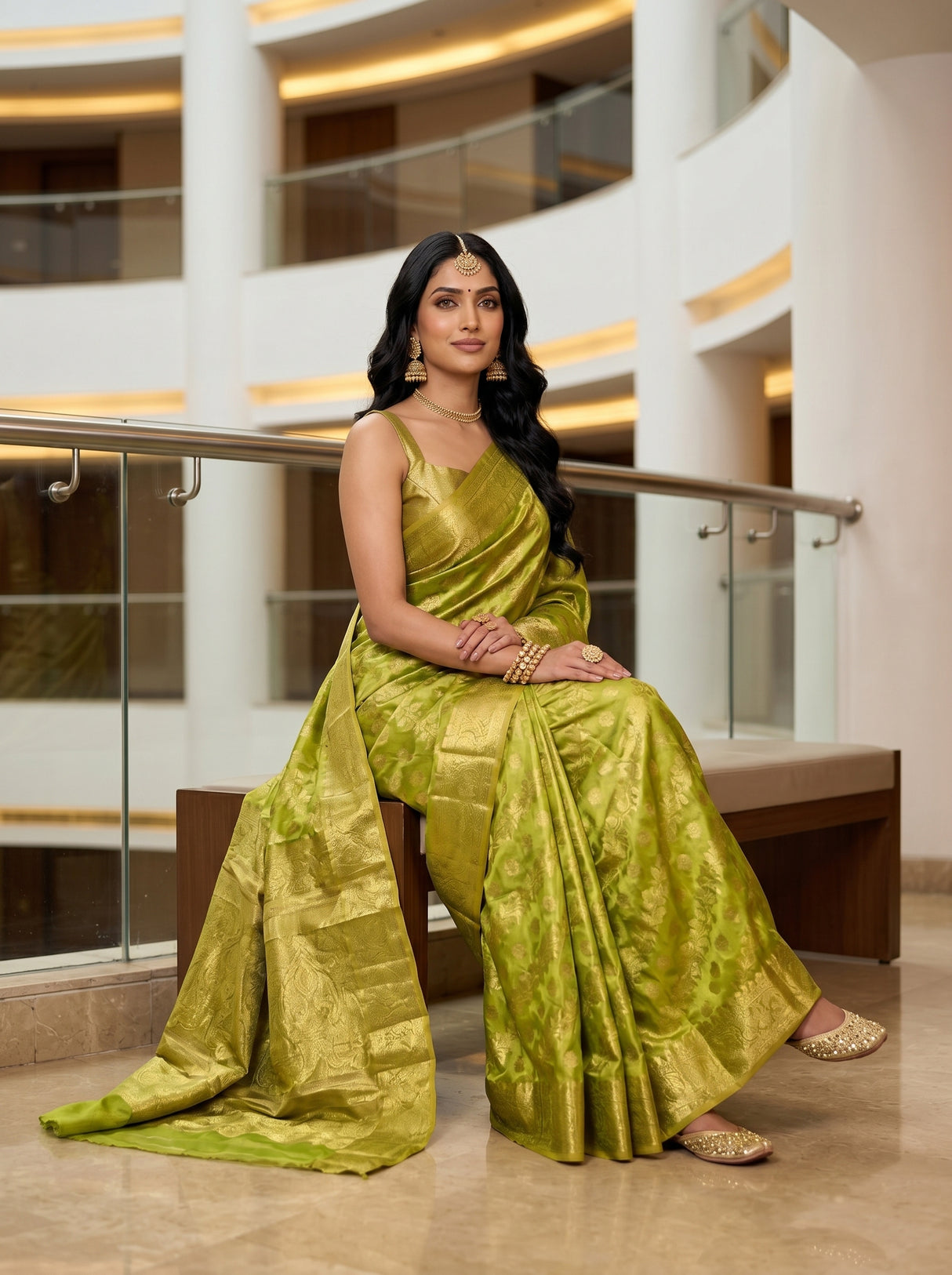 MIMOSA Saree Saree — pose 8 styling detail