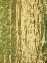 MIMOSA Saree Saree — pallu and zari work detail
