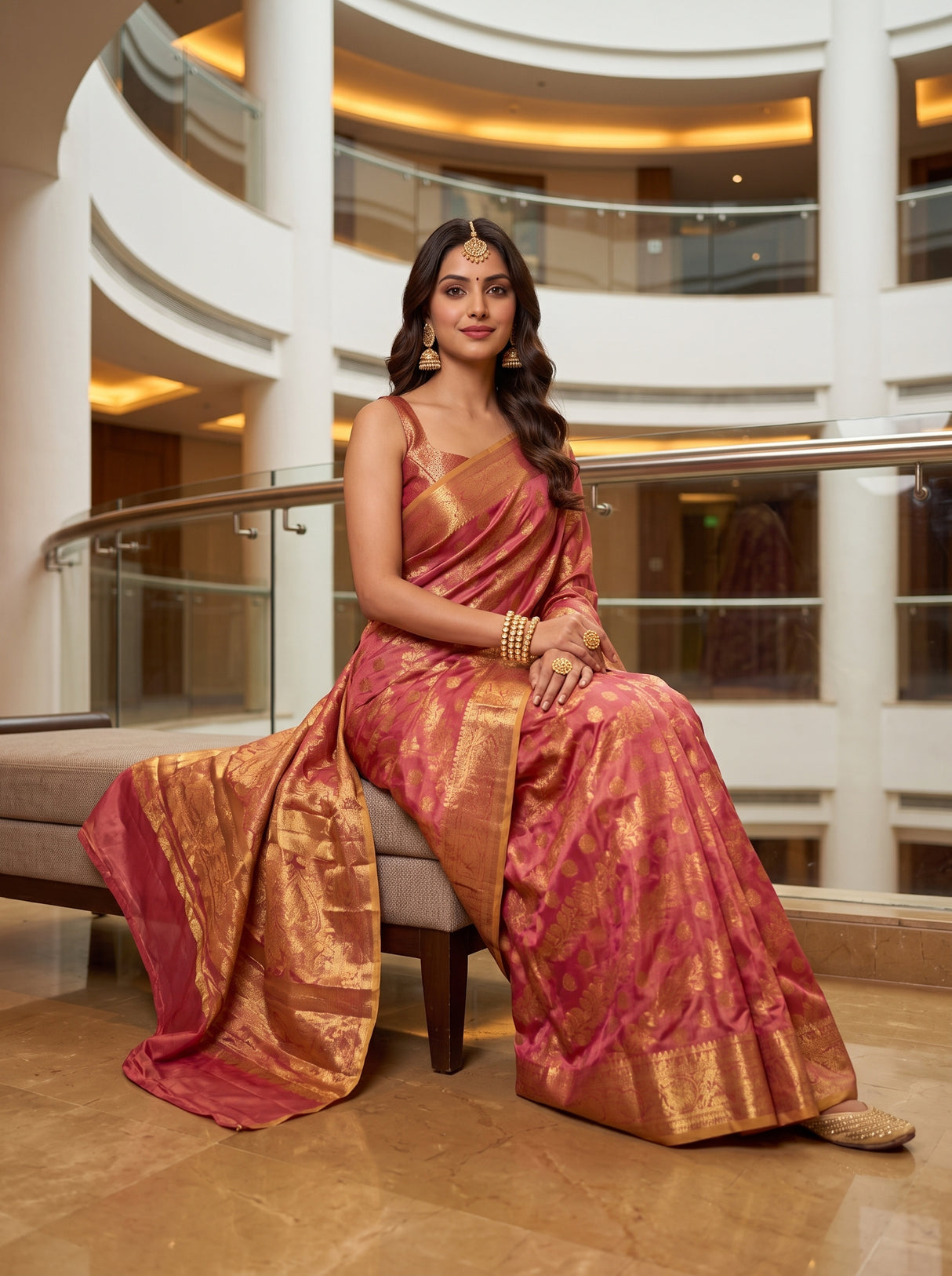 MIMOSA Saree Saree — pose 8 styling detail