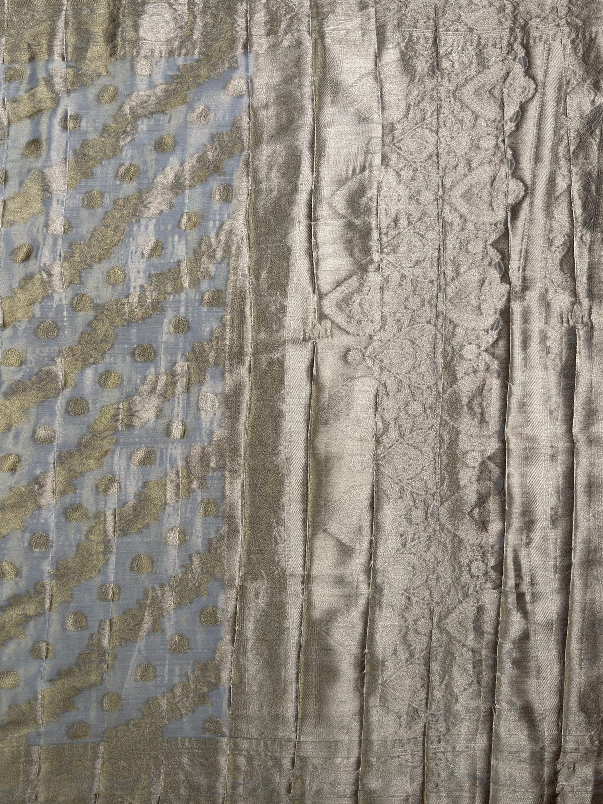 MIMOSA Saree Saree — pallu and zari work detail