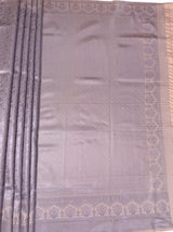 MIMOSA Violet Kanjivaram Art Silk Saree — pallu and zari work detail