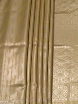 MIMOSA Mustard Kanjivaram Art Silk Saree — fleets shot full lifestyle
