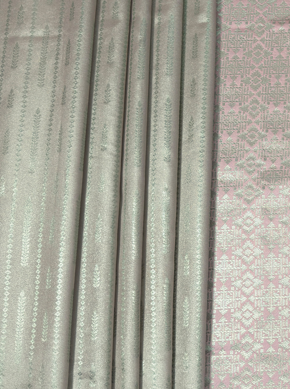 MIMOSA Pink Kanjivaram Art Silk Saree — fleets shot full lifestyle