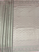 MIMOSA Pink Kanjivaram Art Silk Saree — pallu and zari work detail