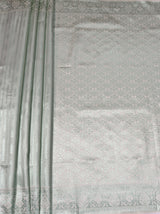 MIMOSA Pista Kanjivaram Art Silk Saree — pallu and zari work detail