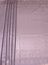 MIMOSA Violet Kanjivaram Art Silk Saree — pallu and zari work detail