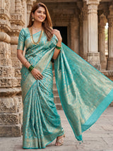 MIMOSA Ananda Saree Saree — pose 6 styling detail