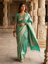 MIMOSA Rama Saree Saree — pose 7 styling detail