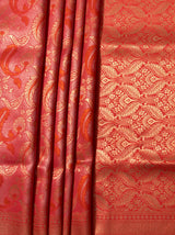 MIMOSA Strawberry Saree Saree — fleets shot full lifestyle