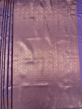 MIMOSA Violet Saree Saree — pallu and zari work detail