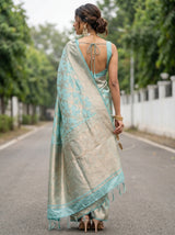 MIMOSA Saree Saree — pose 2 styling detail