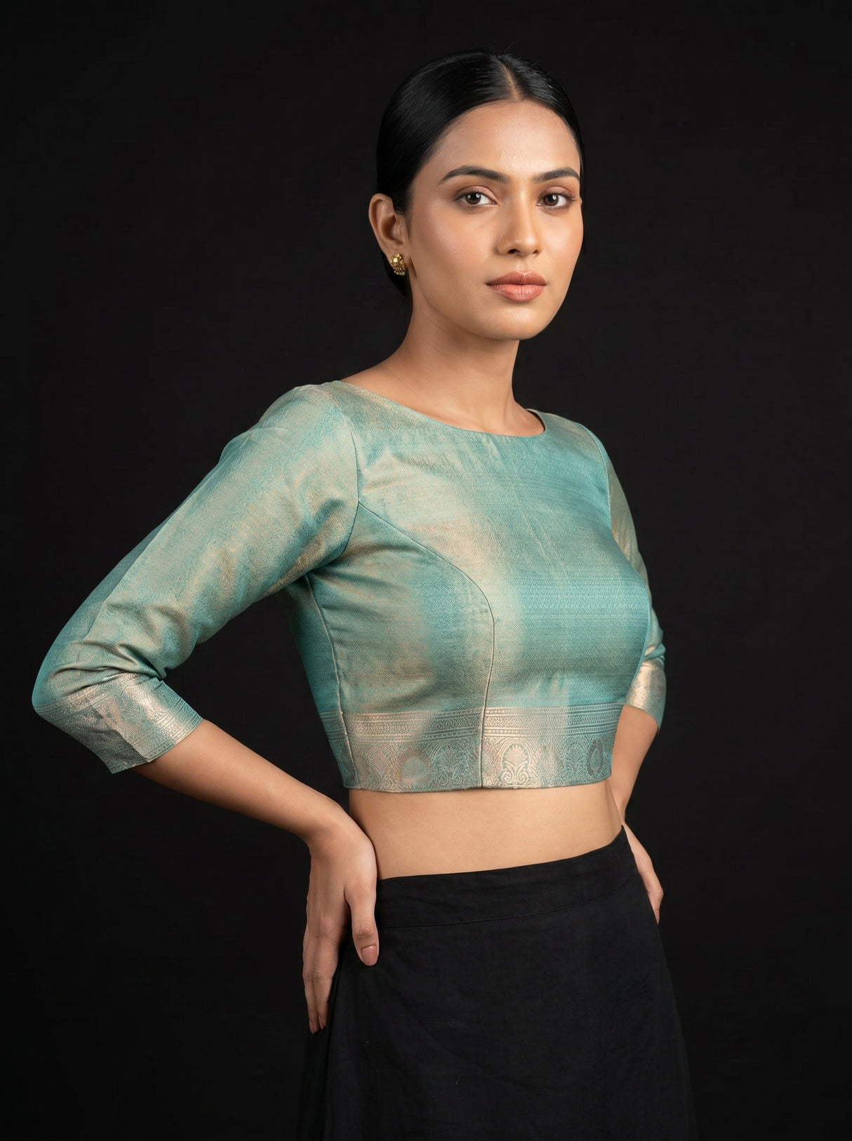 MIMOSA Saree Saree — blouse close-up