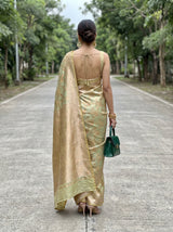 MIMOSA Saree Saree — pose 2 styling detail