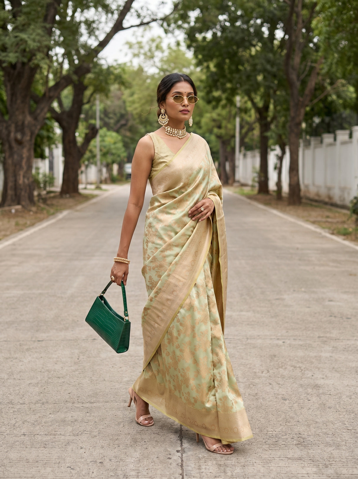 MIMOSA Saree Saree — pose 7 styling detail
