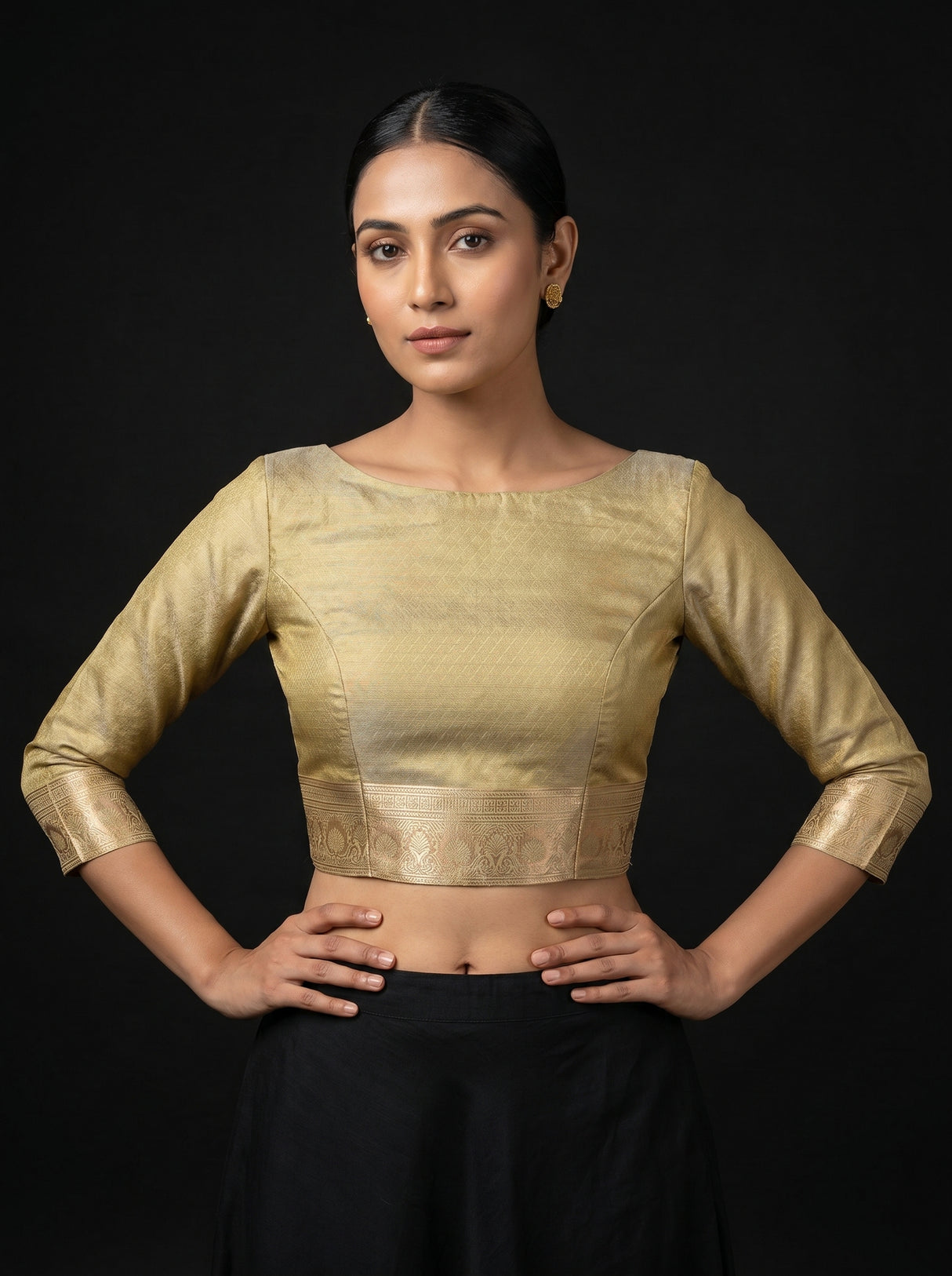 MIMOSA Saree Saree — blouse close-up