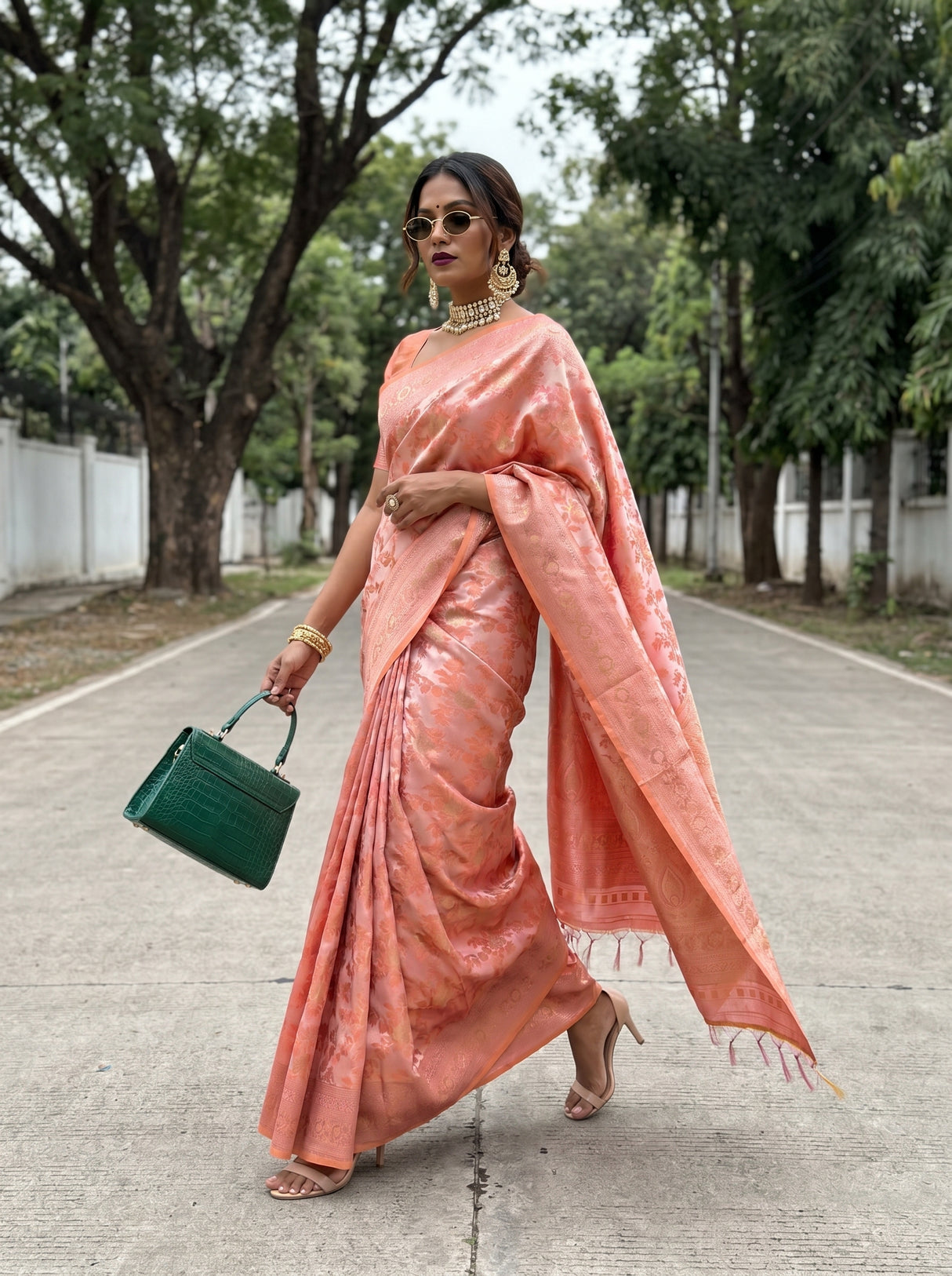 MIMOSA Saree Saree — pose 7 styling detail
