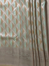 MIMOSA Olive Kanjivaram Art Silk Saree — fleets shot full lifestyle