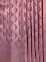 MIMOSA Pink Kanjivaram Art Silk Saree — fleets shot full lifestyle