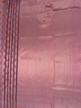 MIMOSA Pink Kanjivaram Art Silk Saree — pallu and zari work detail