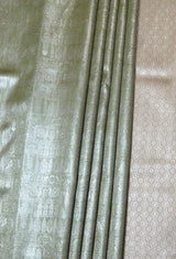 MIMOSA Olive Kanjivaram Art Silk Saree — fleets shot full lifestyle
