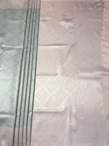 MIMOSA Grey Kanjivaram Art Silk Saree — Pallu End Detail