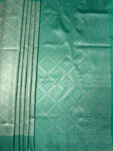 MIMOSA Rama Kanjivaram Art Silk Saree — Pallu End Detail