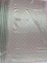 MIMOSA Pink Kanjivaram Art Silk Saree — pallu and zari work detail