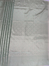 MIMOSA Pista Kanjivaram Art Silk Saree — pallu and zari work detail