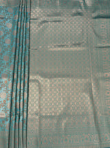 MIMOSA Ananda Kanjivaram Art Silk Saree — pallu and zari work detail