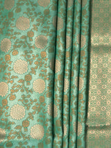 MIMOSA Rama Kanjivaram Art Silk Saree — fleets shot full lifestyle