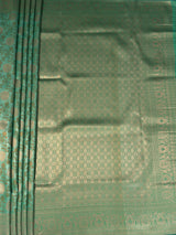 MIMOSA Rama Kanjivaram Art Silk Saree — pallu and zari work detail