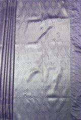 MIMOSA Violet Kanjivaram Art Silk Saree — pallu and zari work detail
