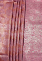 MIMOSA Strawberry Kanjivaram Art Silk Saree — fleets shot full lifestyle