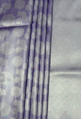MIMOSA Violet Kanjivaram Art Silk Saree — fleets shot full lifestyle