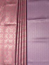MIMOSA Pink Kanjivaram Art Silk Saree — fleets shot full lifestyle