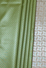 MIMOSA Olive Kanjivaram Art Silk Saree — fleets shot full lifestyle