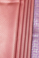 MIMOSA Pink Kanjivaram Art Silk Saree — fleets shot full lifestyle