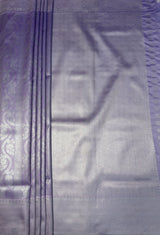MIMOSA Violet Kanjivaram Art Silk Saree — pallu and zari work detail