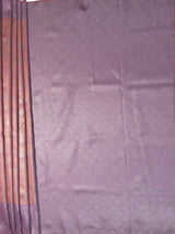 MIMOSA Pink Kanjivaram Art Silk Saree — pallu and zari work detail