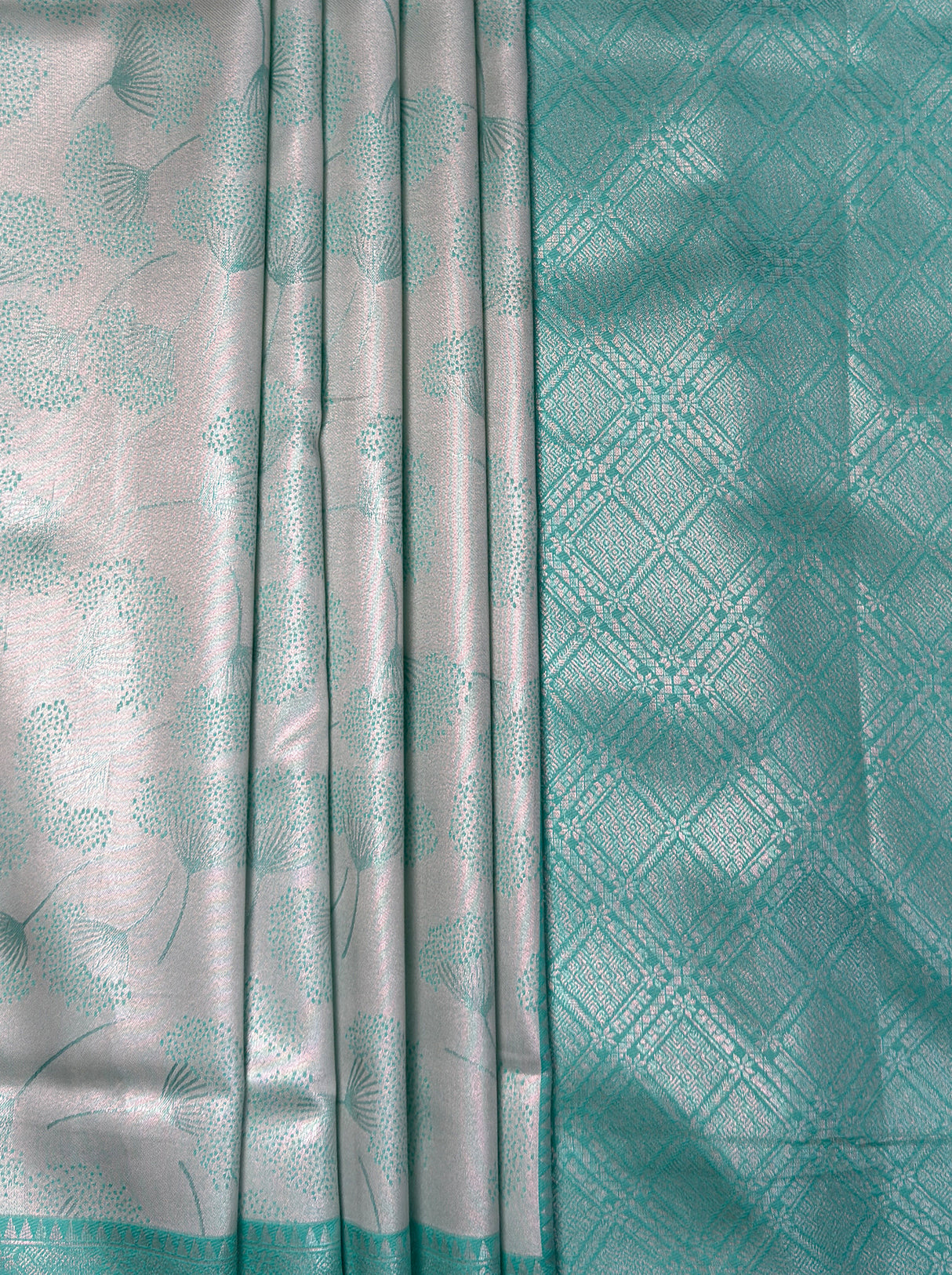 MIMOSA Rama Kanjivaram Art Silk Saree — fleets shot full lifestyle
